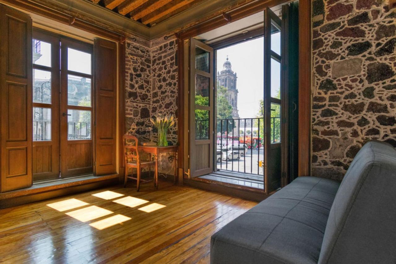 Casa Sauto Suite Cathedral Views In Downtown Mexiko-Stadt Exterior foto